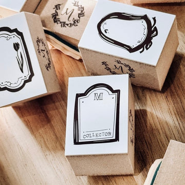 Meow Illustration rubber Stamp - Collector Mr.M - Mr.M’s List