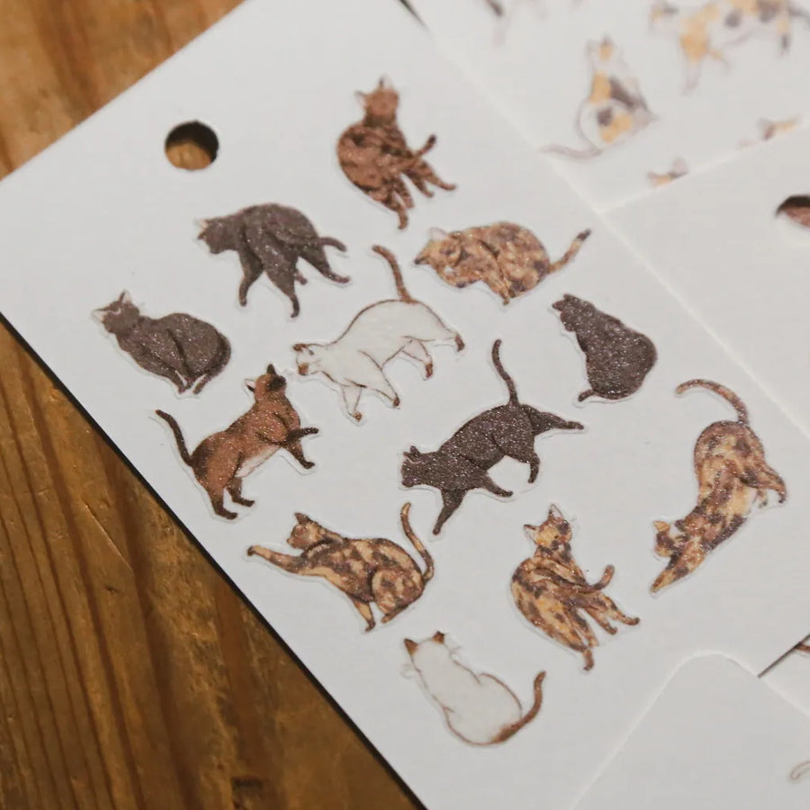 Modaizhi Meow Meow Meow Die-cut Washi Tape