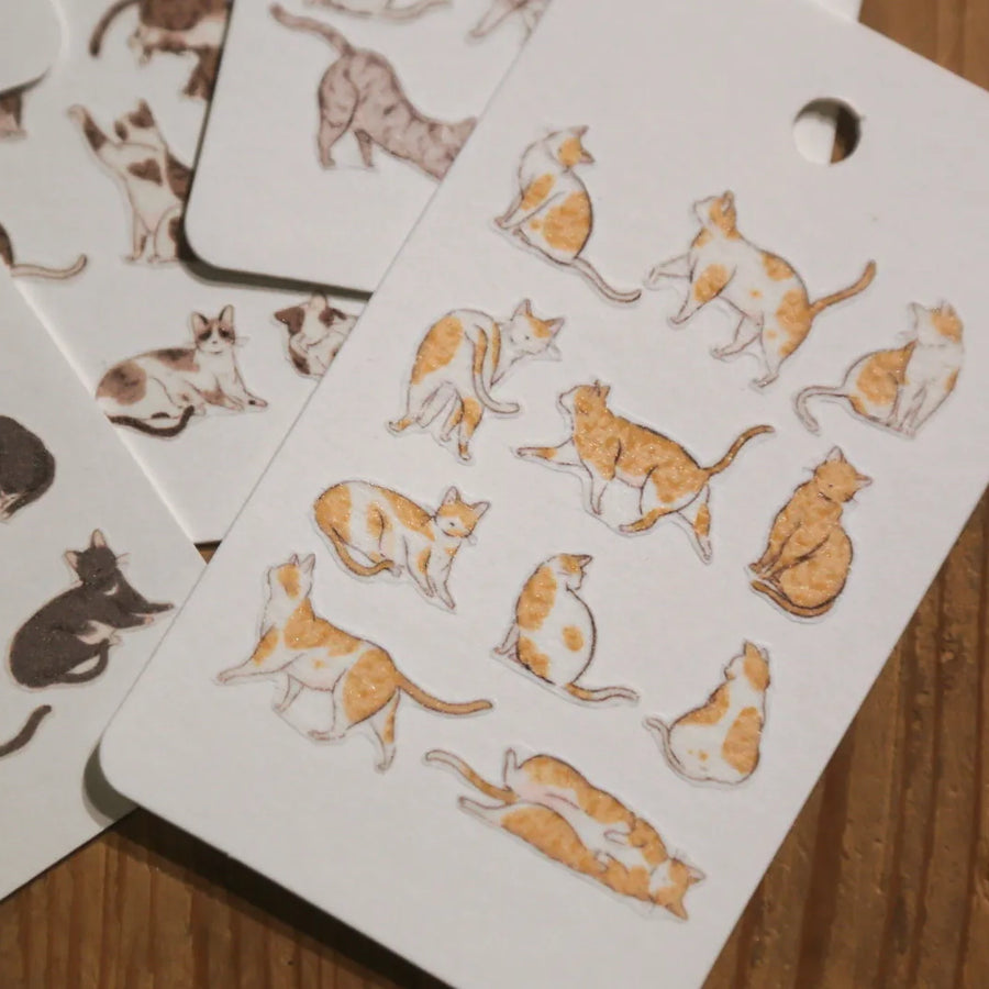 Modaizhi Meow Meow Meow Die-cut Washi Tape