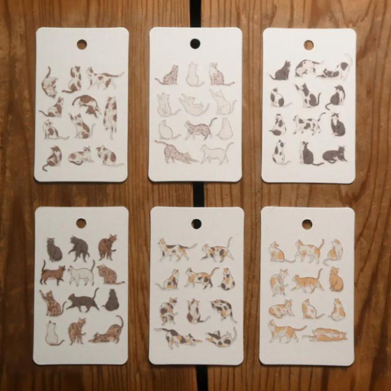 Modaizhi Meow Meow Meow Die-cut Washi Tape