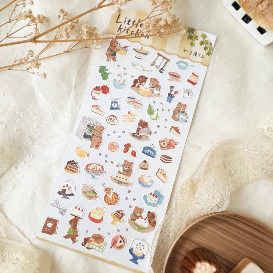 Mind Wave little kitchen sticker- bear