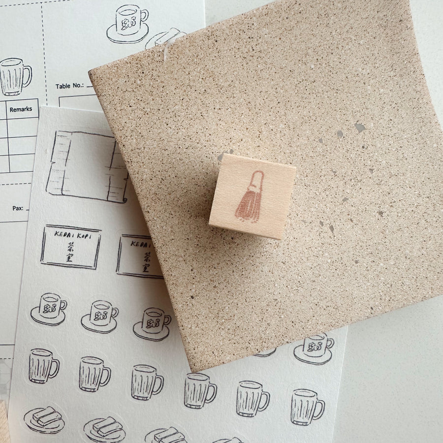 wenyea's illustration rubber stamps - It’s Matcha