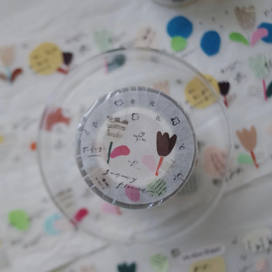 Mr Eggplants sugary flowers pet tape