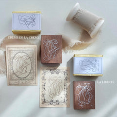 Jieyanow Atelier x Banxia Stationery " Lovely Ribbons " Rubber Stamp