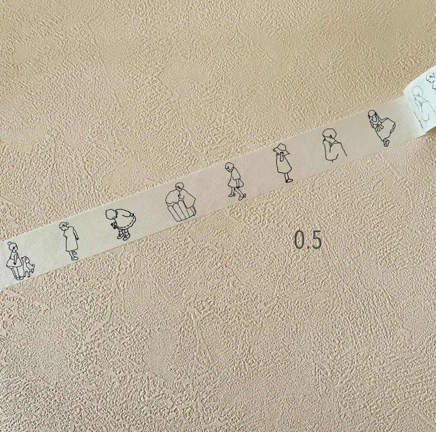 Maki_maki child daily washi tape