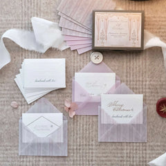 Jieyanow Atelier - EMBOSSED CARDS WITH ENVELOPE SET