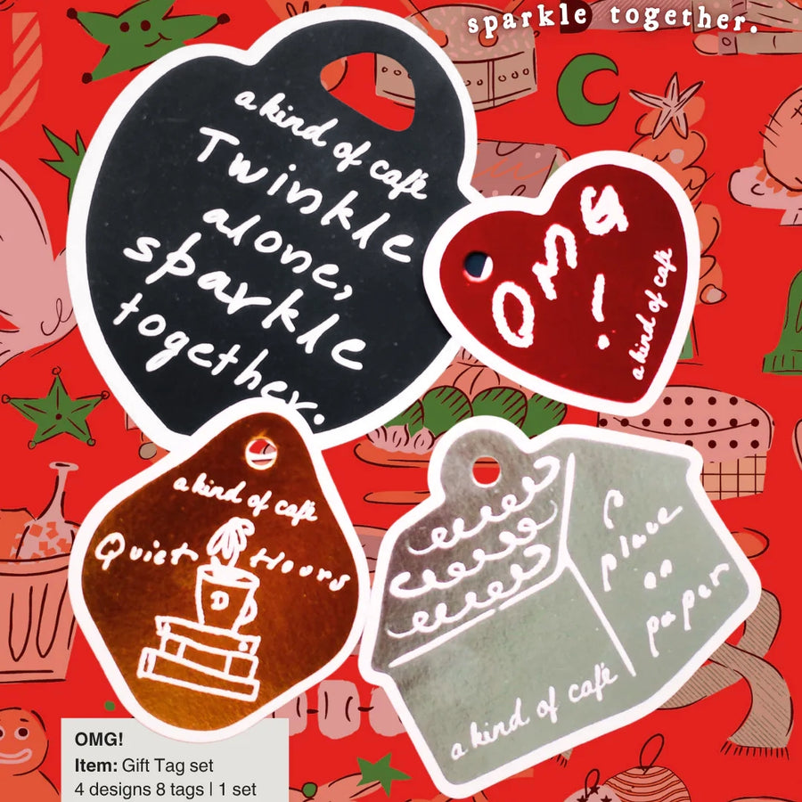 A kind of café 什物 OMG Gift Tag Set (Limited Edition)