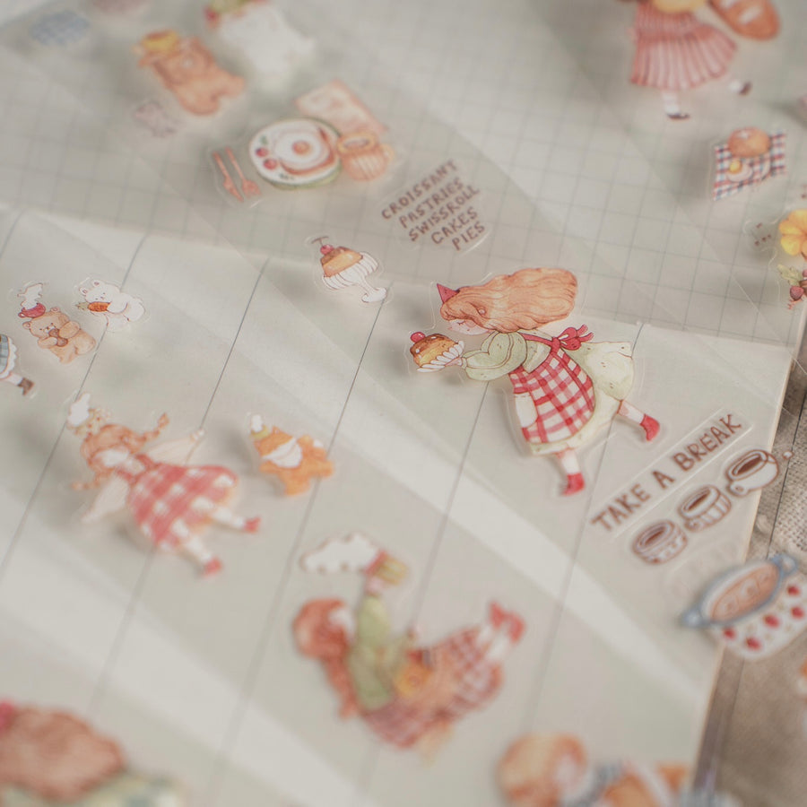 Shō Littlehappiness forest party kiss cut pet tape