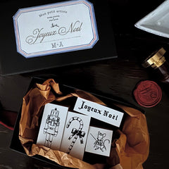 Mon petit artiste stamp set - Joyeux Noel