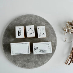YOHAKU Rubber Stamp set - S-136