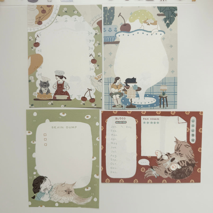 Lazy home “ record daily “ notepaper
