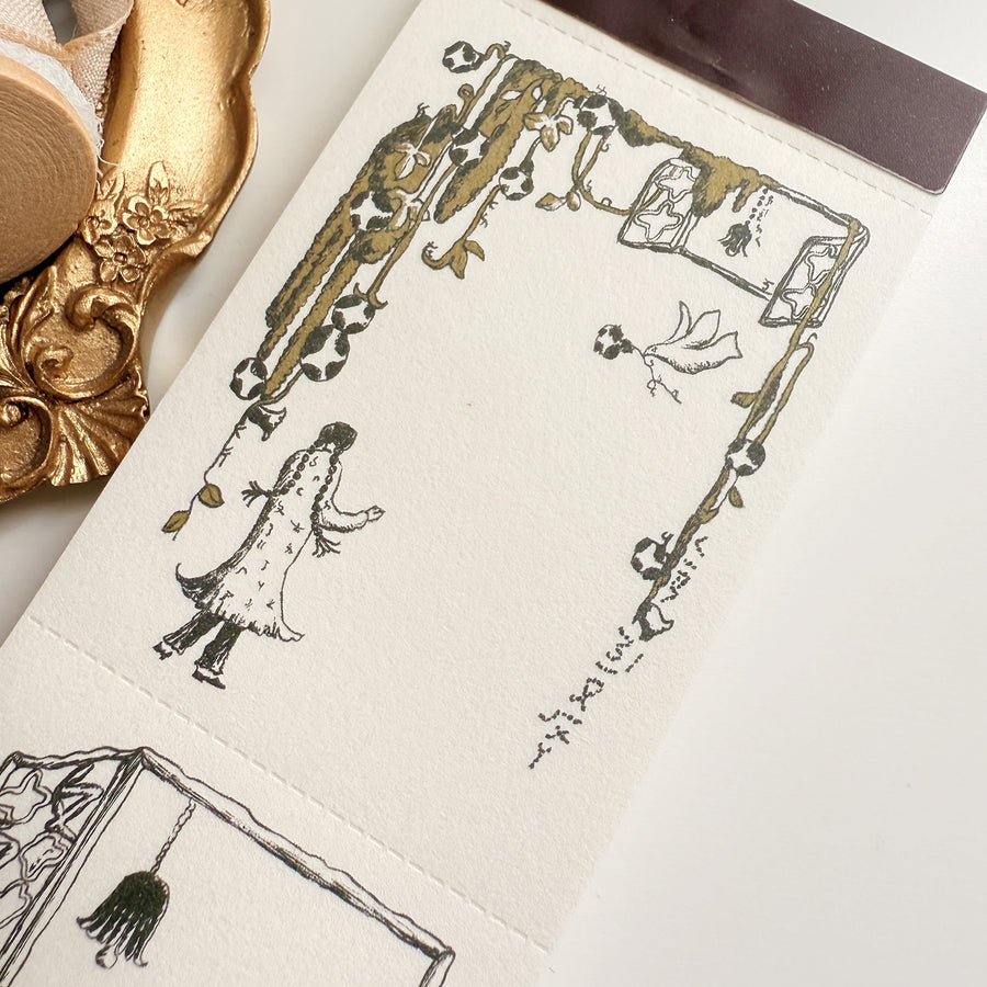 Misshoegg Memo Pad - The Days of Morning Glories