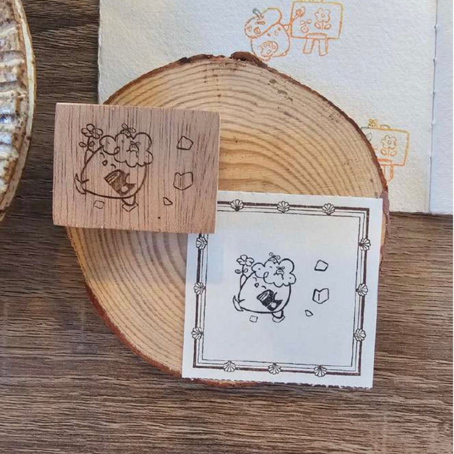 Elsiewithlove L E T T E R S  F R O M  A F A R rubber stamp - Paper Trail