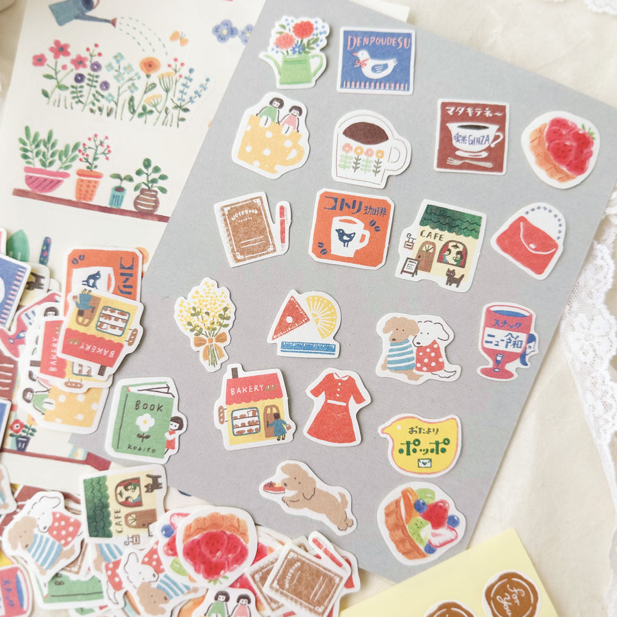 Furukawashiko combo sticker set - dessert