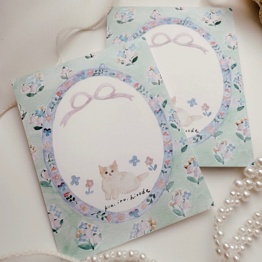 Kin.iro.hitode notepad - A Cat’s Holiday