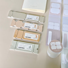 Nove Jourt'aime - Ticket Memo Loose Sheets