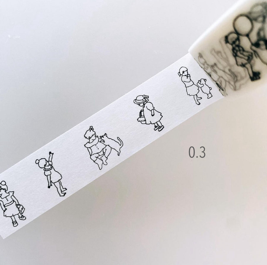 Maki_maki child daily washi tape