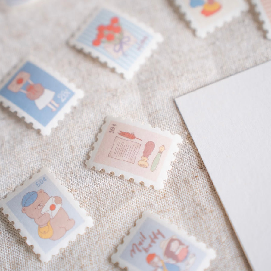 Shō Littlehappiness Mail Buddy Stamp Washi Tape