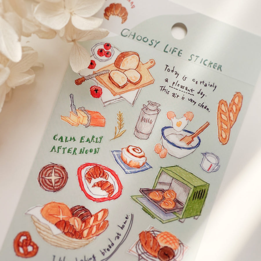 Mind Wave choosy life sticker- Bake bread