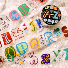 A kind of café - THE A-Z Kiss-cut PET tape
