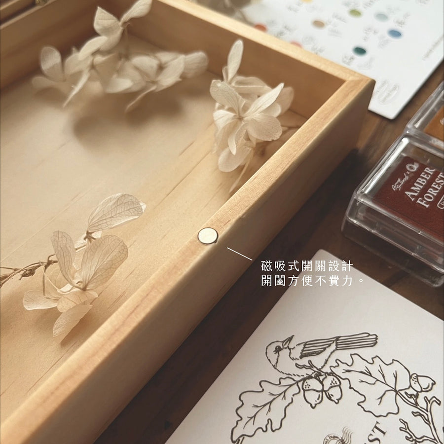 Journal Pages x breezy studio amber forest ink pad (limited edition)