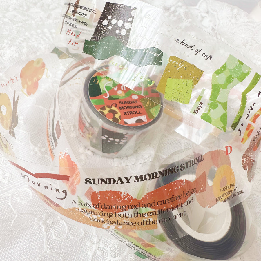 A kind of café 什物 Sunday morning stroll pet tape