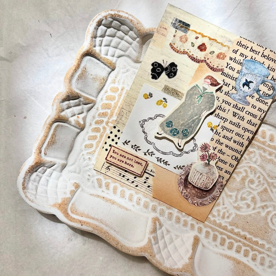 Pion - memo pad - Lemon & blue