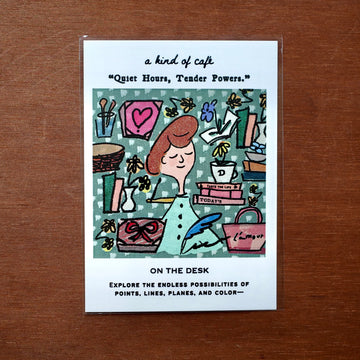 A kind of café 什物 On the Desk Postcard