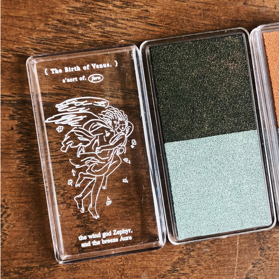 somesortoffern mini two-colour ink pad - 𝐓𝐡𝐞 𝐁𝐢𝐫𝐭𝐡 𝐎𝐟 𝐕𝐞𝐧𝐮𝐬