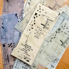 Journal Pages notepad - ARCHIVE Fragments