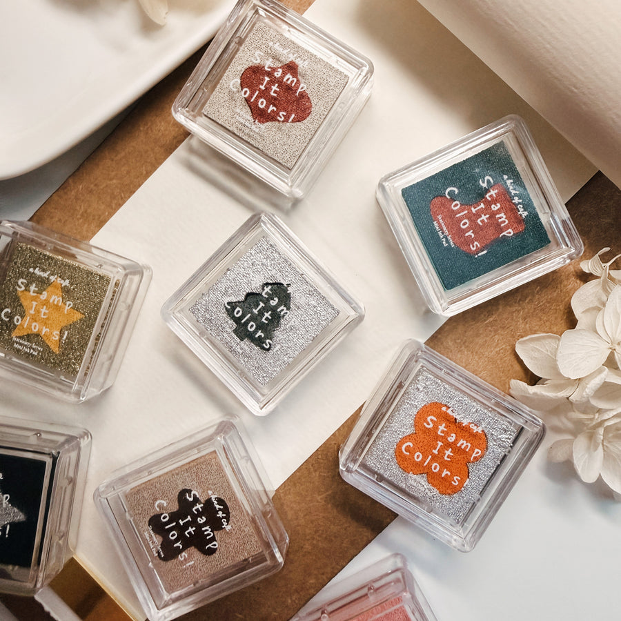 A kind of café 什物 stamp it colors ink pad - Christmas limited
