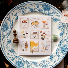 OURS Mushroom Recipe die- cut sticker