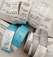 YOHAKUヨハク label roll sticker - LR001 - 004