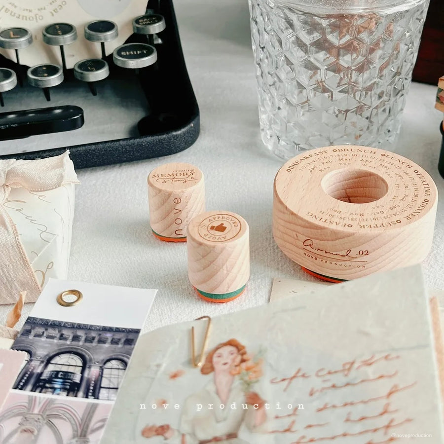 Nove a.round 0.2 Rubber Stamp Collection