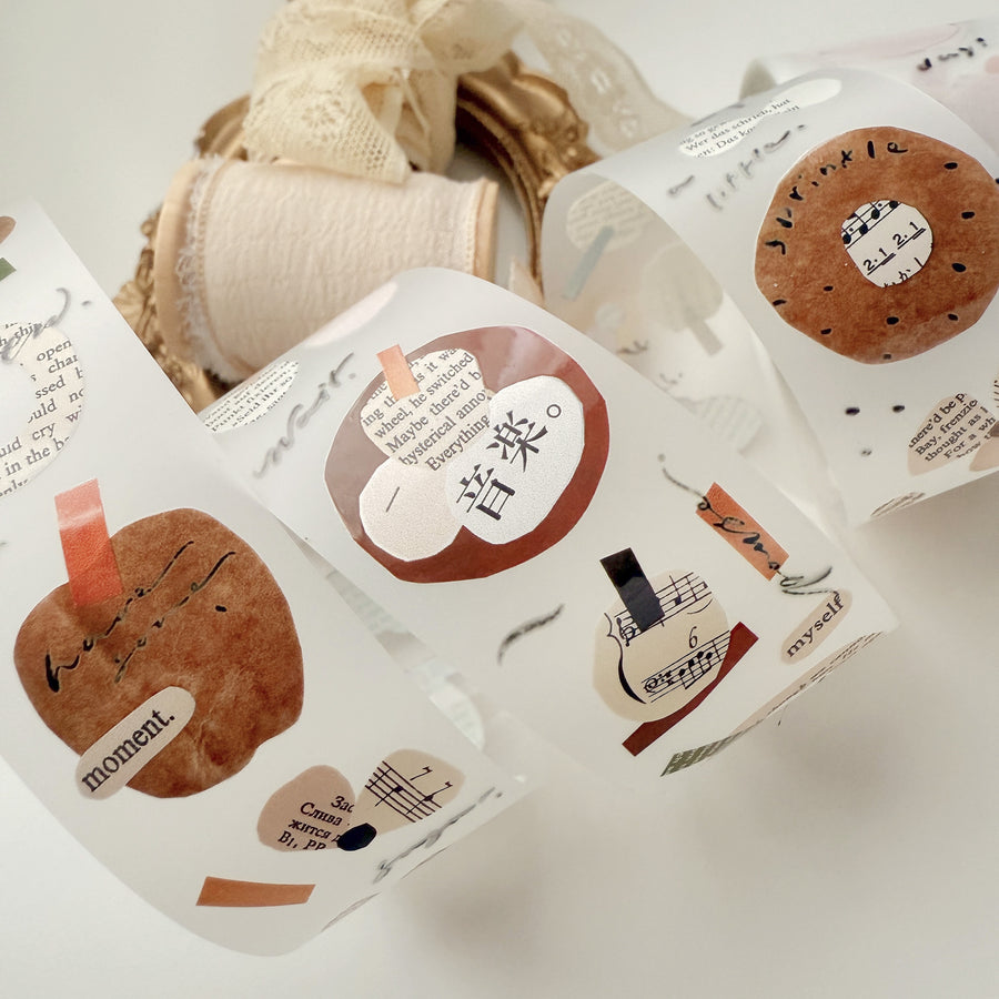 Mr Eggplants plates in the garden pet tape