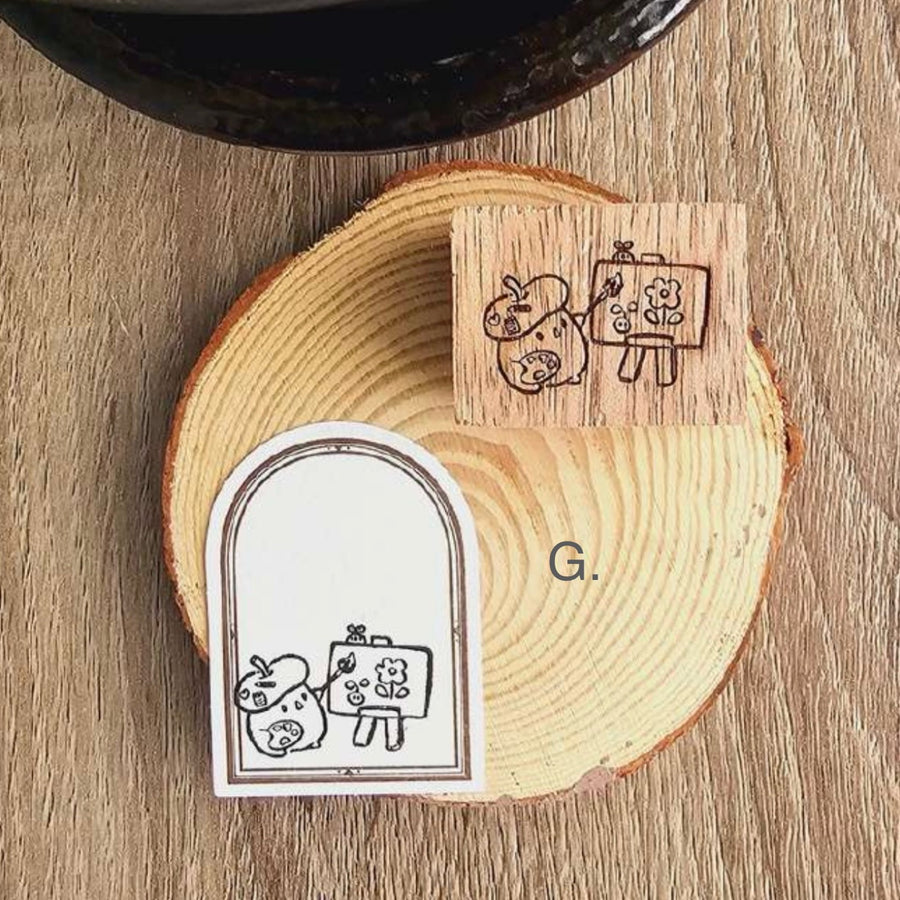 Elsiewithlove spring collection rubber stamps