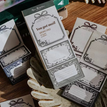 Meow Illustration Your Got Mail Notepad