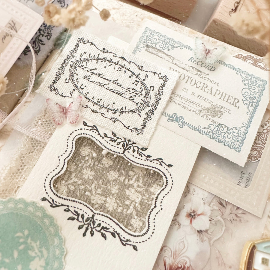 Journal Pages rubber stamp - Rhythm of Life