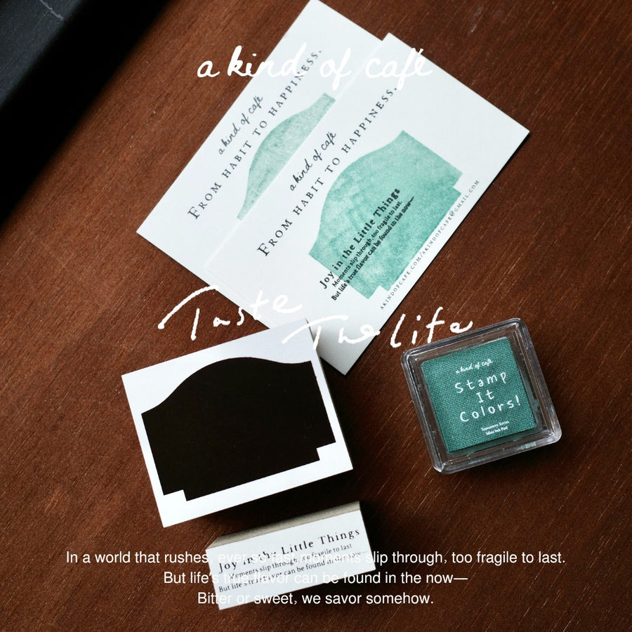A kind of café 什物 Ex Libris rubber stamps