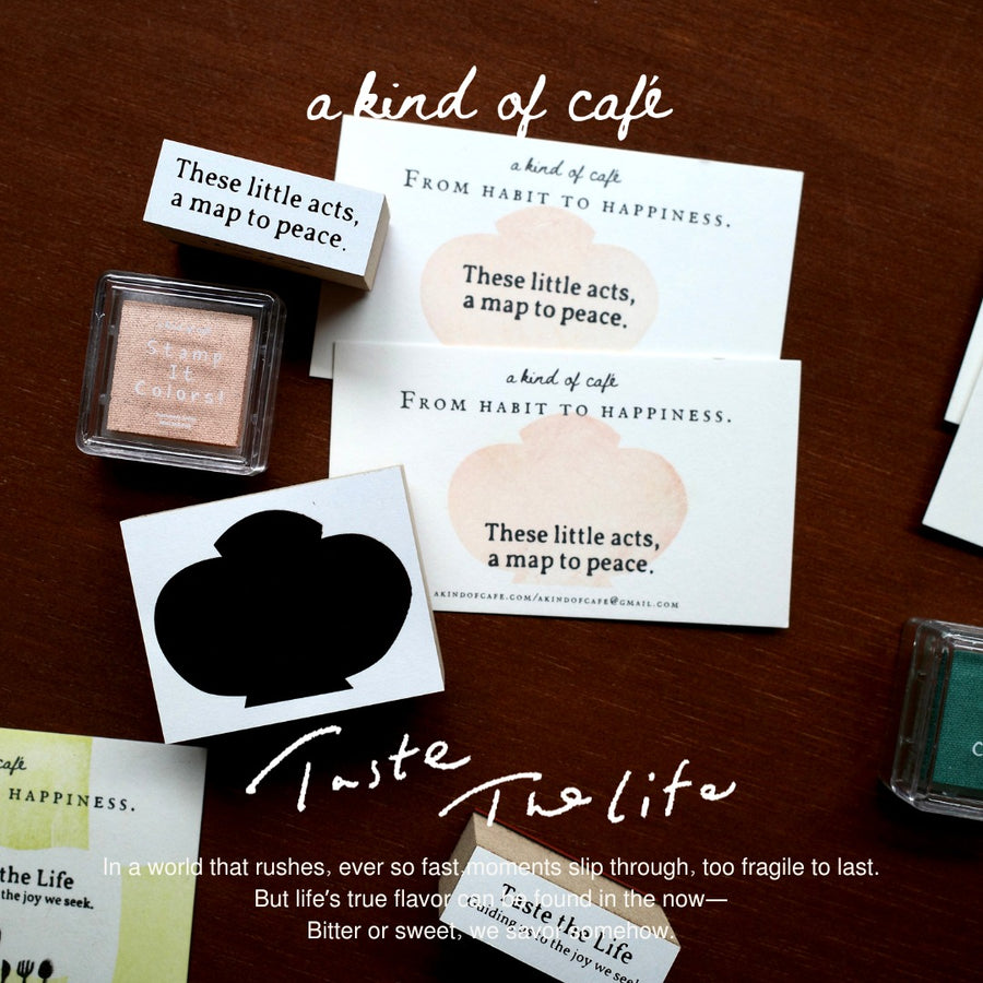 A kind of café 什物 Ex Libris rubber stamps