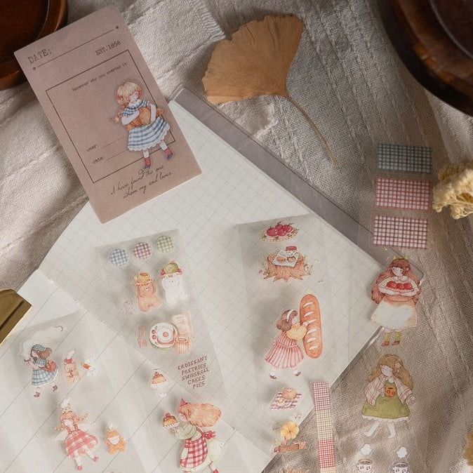 Shō Littlehappiness forest party kiss cut pet tape