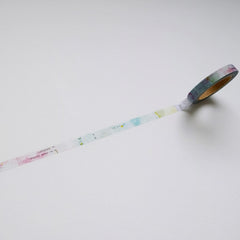 YOHAKUヨハク Collage Washi Tape - L-014. planetarium