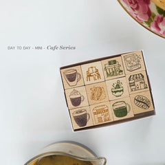 Kurukynki ” Cafe “ rubber stamps