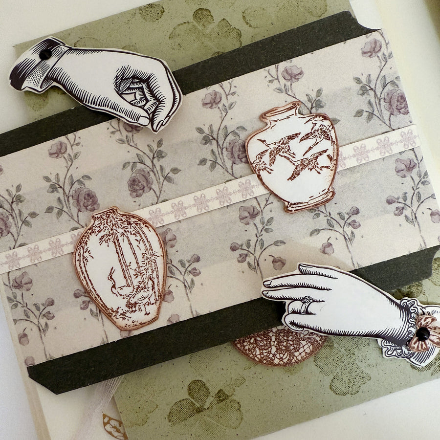 Jieyanow Atelier Tokyo Limited Edition Melody of Spring rubber stamp