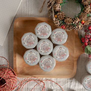 Shō Littlehappiness gold foil pet tape - Beary Christmas