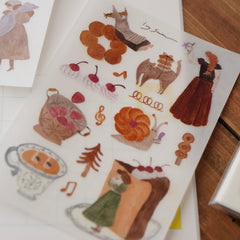 Ivysnow print on sticker - sweet o’clock A