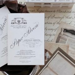 Jieyanow Atelier Paper Reverie Artisan Sheets