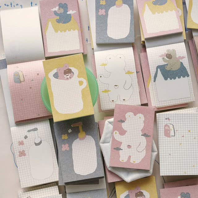 Bighands memo pad - Rainy Days
