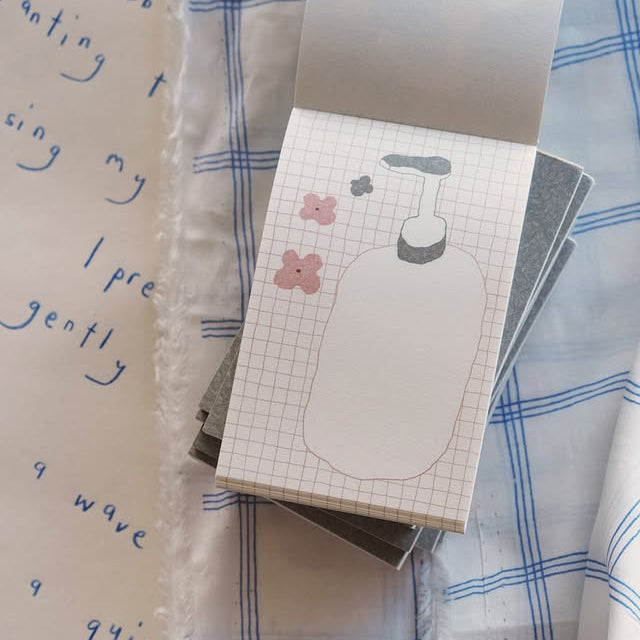 Bighands memo pad - Rainy Days
