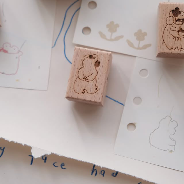 Bighands rubber stamps - Rainy Days